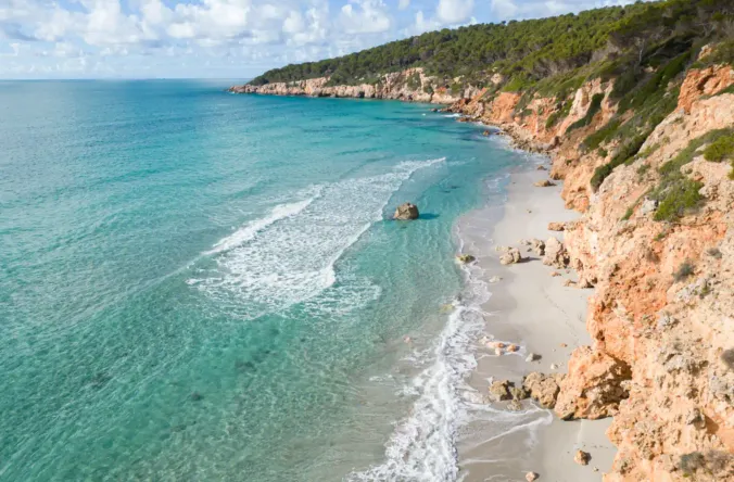binigaus beach menorca