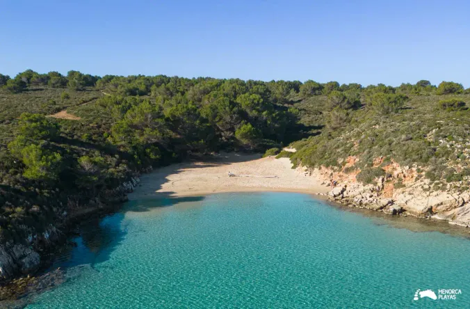 cala pudent beach menorca