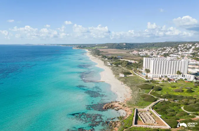 son bou beach menorca