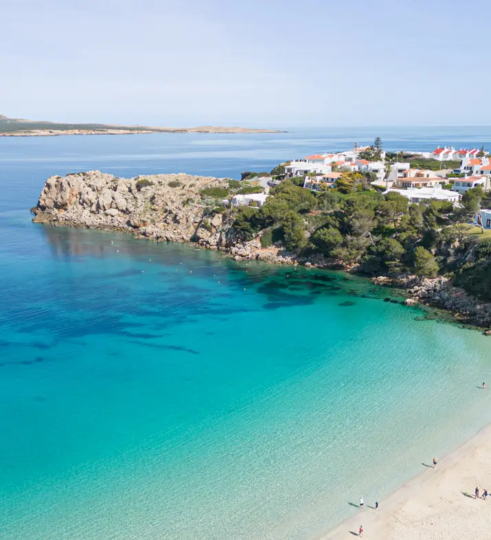arenal den castell beach menorca