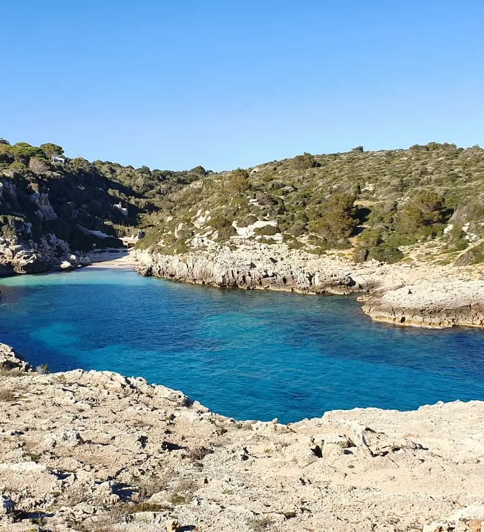 binidali beach menorca