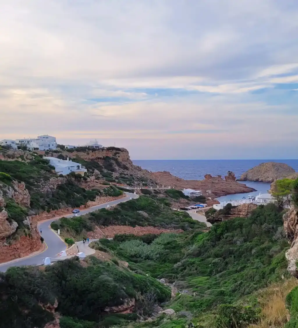 cala morell menorca beach