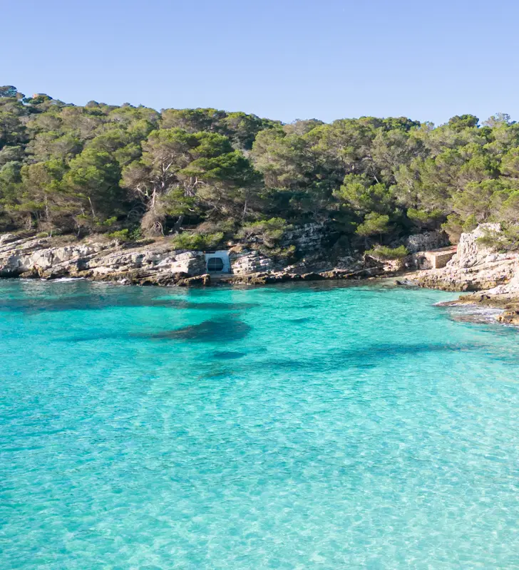 cala turqueta beach menorca