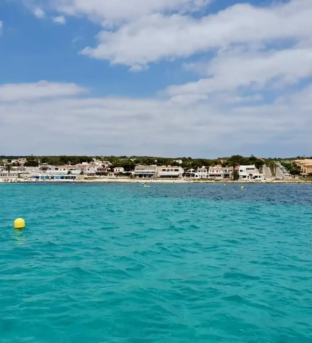 anchor anchorages boat menorca