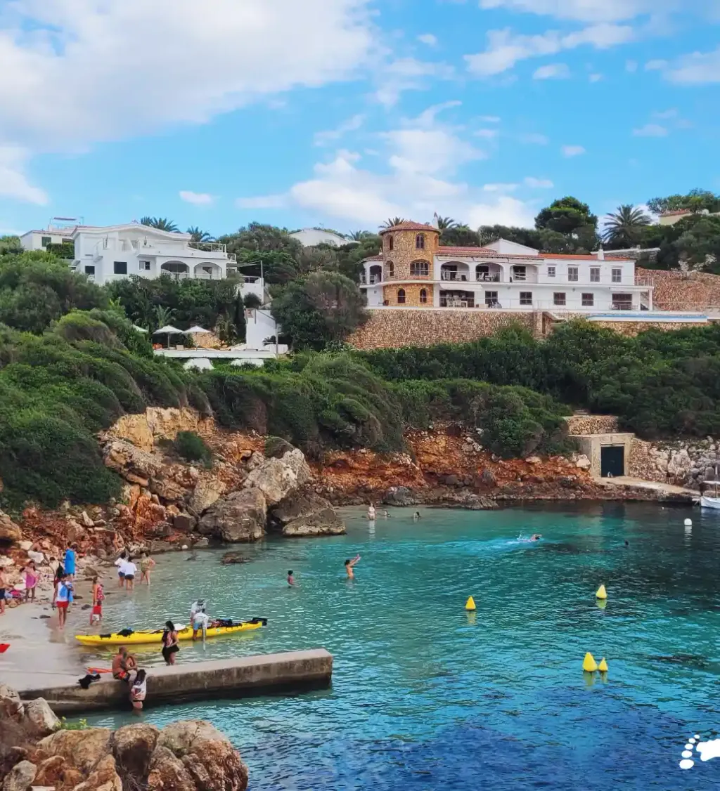 canutells beach menorca