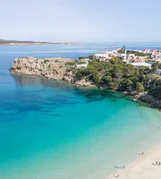 arenal den castell beach menorca