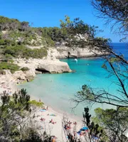 nice picture of cala mitjana, in Menorca