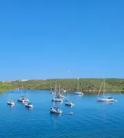 cala teulera beach menorca