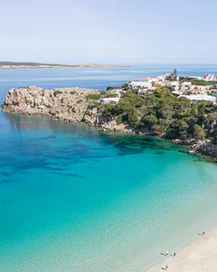 arenal den castell beach menorca