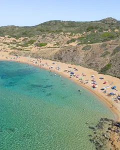 cala cavalleria beach menorca