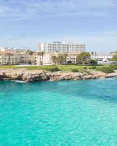 cala en bosch beach menorca