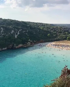cala en porter beach menorca