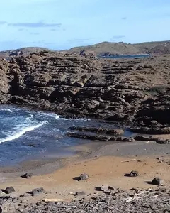 cala en valent beach menorca