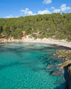 cala escorxada beach menorca
