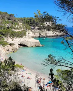 nice picture of cala mitjana, in Menorca