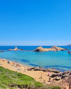 cala pregonda beach menorca