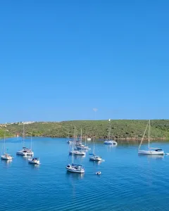 cala teulera beach menorca