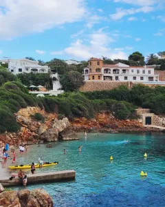 canutells beach menorca