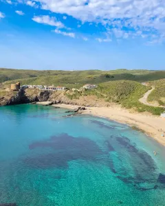 sa mesquida beach menorca