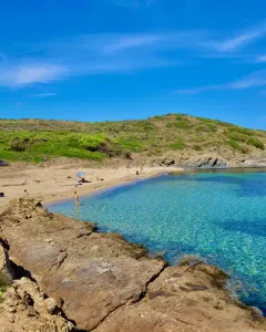 sa torreta beach cala rambles menorca