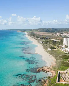 son bou beach menorca