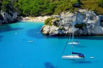 excursion barco fornells menorca