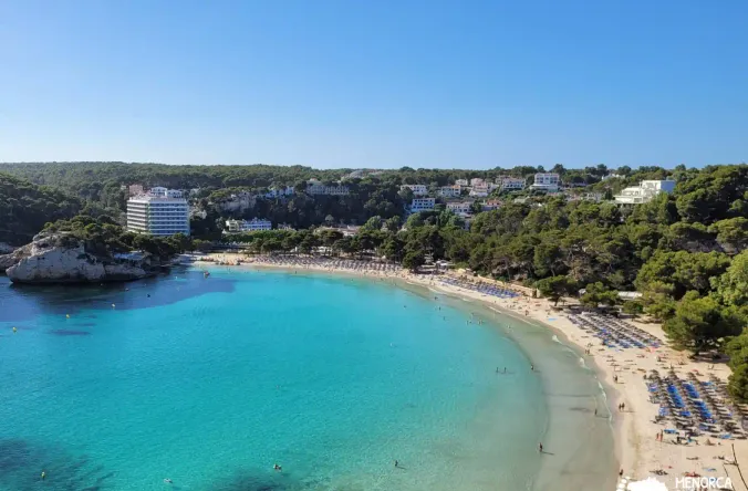 Cala Galdana, a Menorca beach accessible without a car