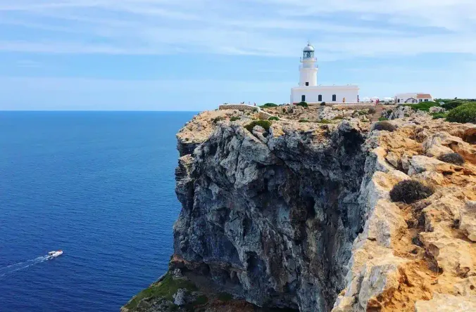 cavallería lighthouse menorca