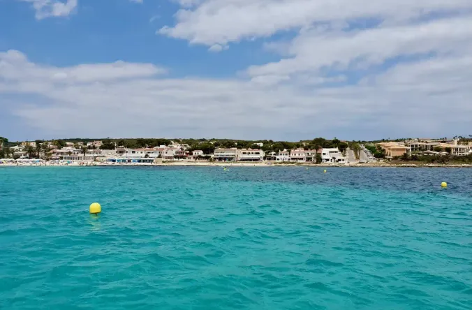 anchor anchorages boat menorca