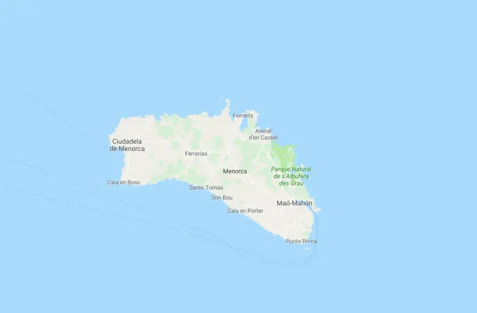 menorca population