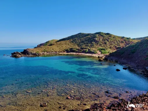 cala rotja beach menorca