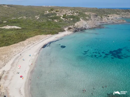 cala tortuga menorca beach