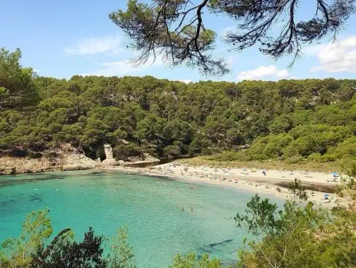 cala trebaluger menorca