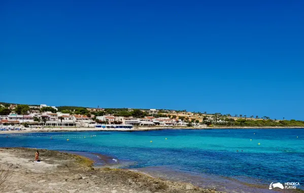 punta prima beach menorca