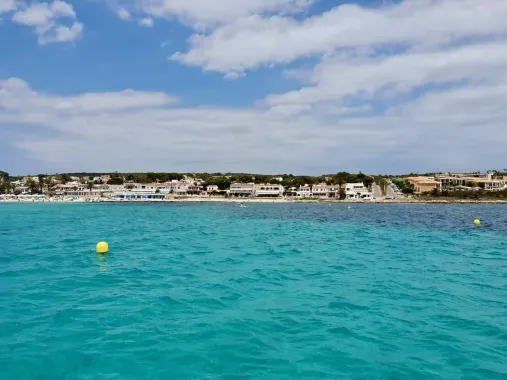 anchor anchorages boat menorca