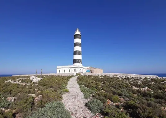 faro isla del aire menorca