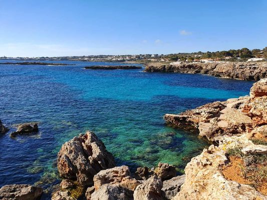 ses olles beach menorca