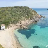 cala en vidrier beach menorca