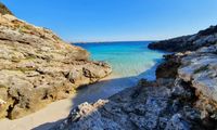 beaches sant lluis menorca