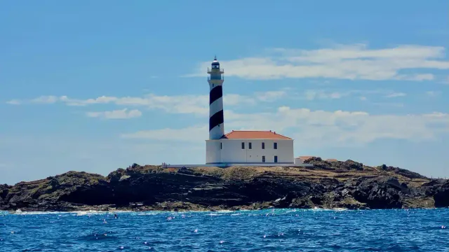 faro favaritx menorca
