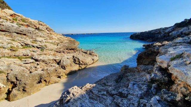 beaches sant lluis menorca