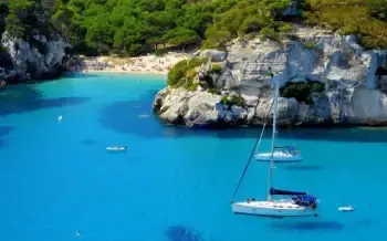 sailboat trip fornells