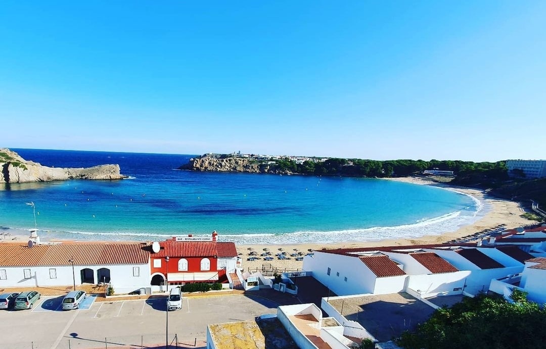 arenal den castell beach menorca