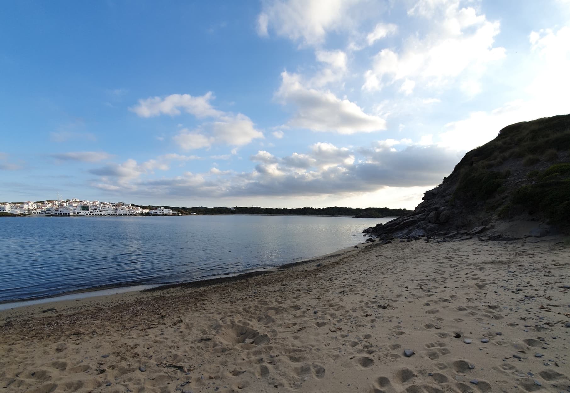 cala en vidrier beach menorca