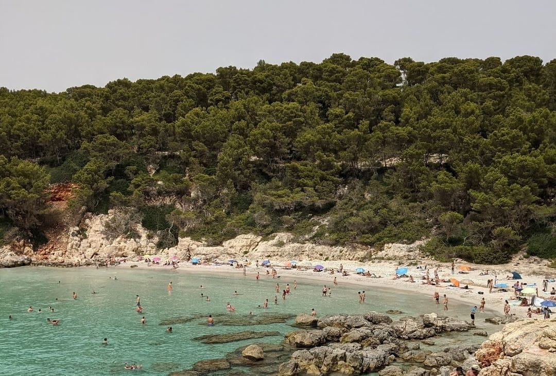 cala escorxada en menorca