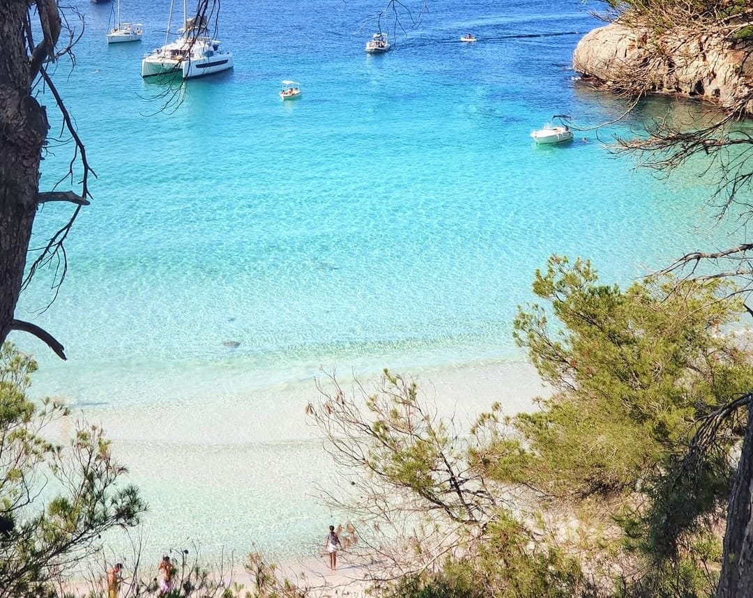 cala escorxada, menorca