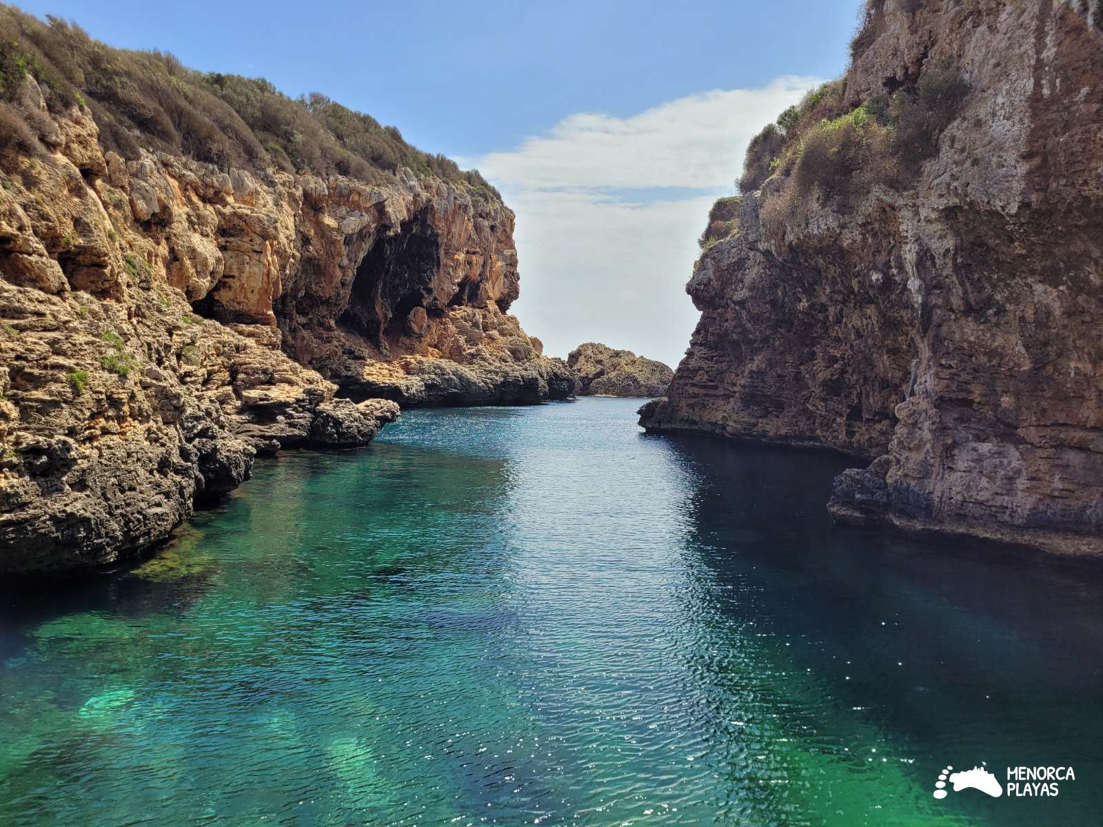 cala rafalet menorca salgar