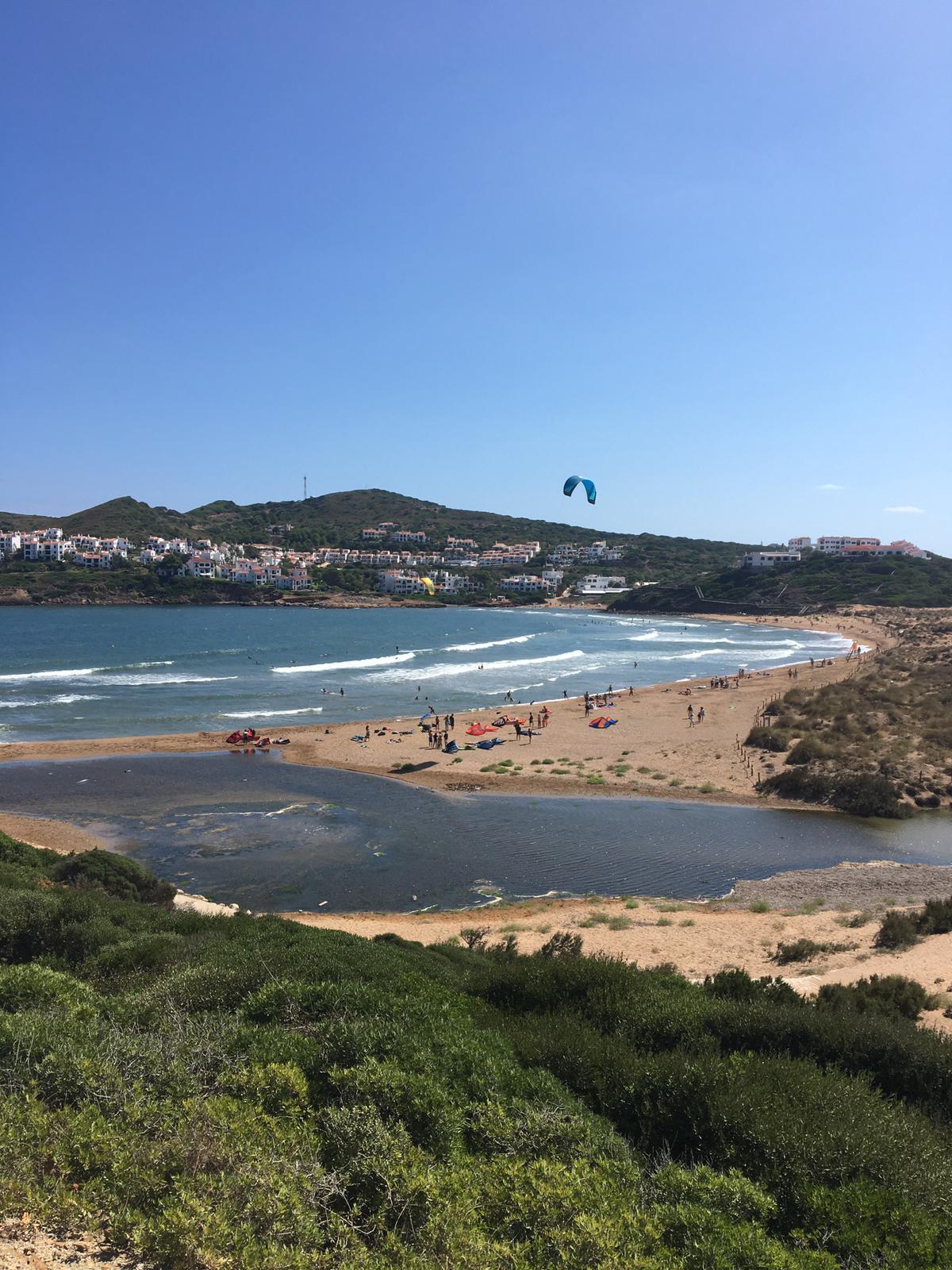 surf kitesurf windsurf tirant playas fornells