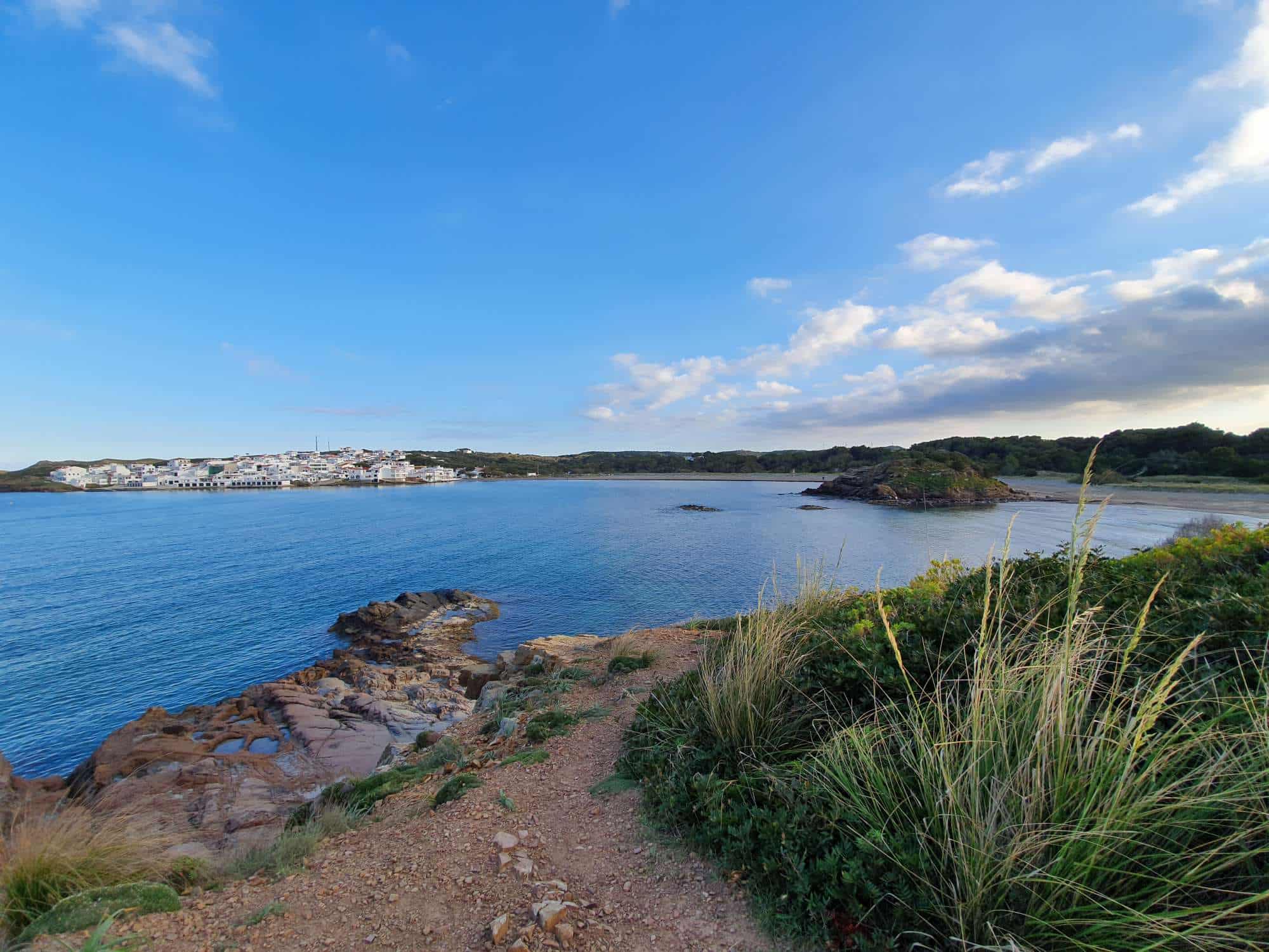 es grau beach in menorca