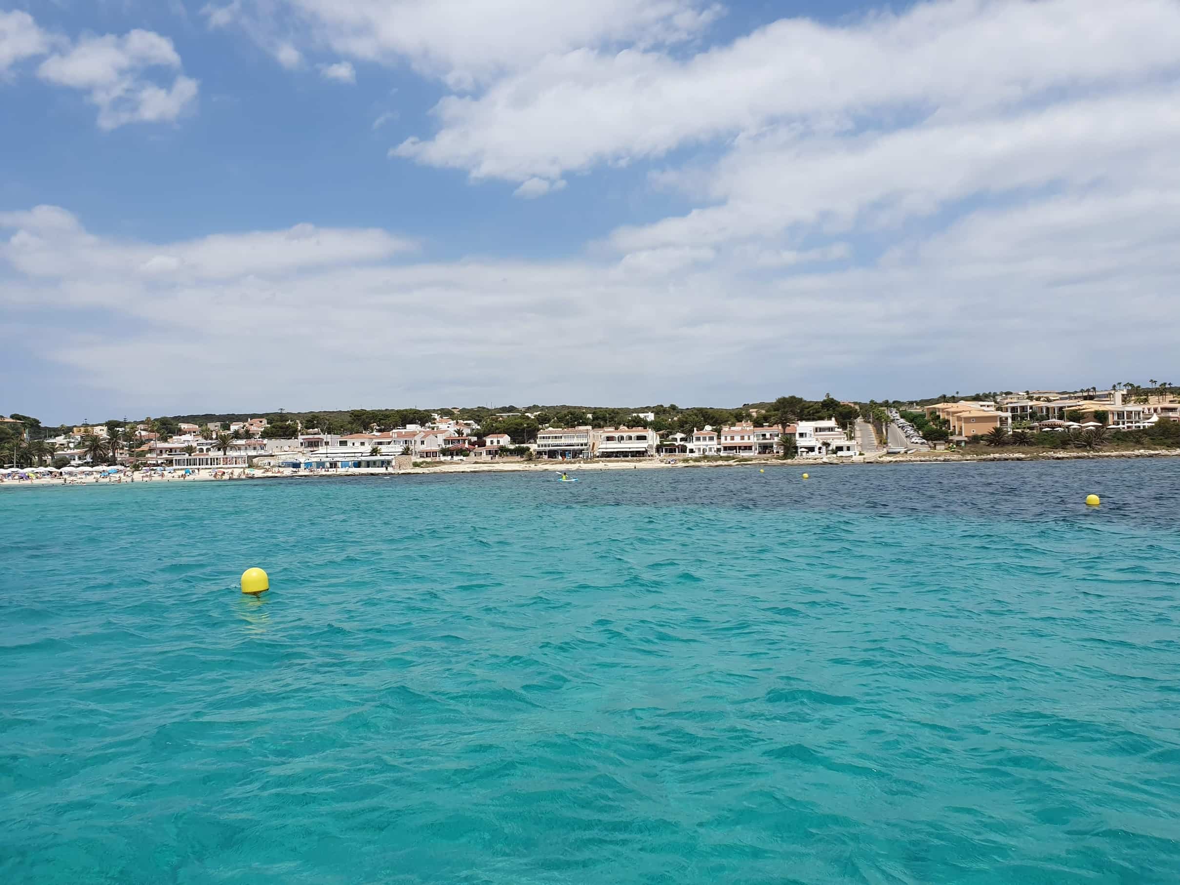 playa punta prima menorca